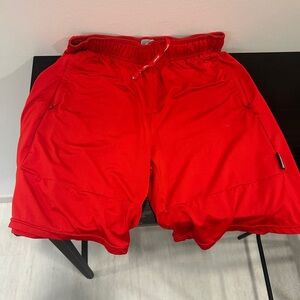 Gymshark Vibrant Red Athletic Men's Shorts